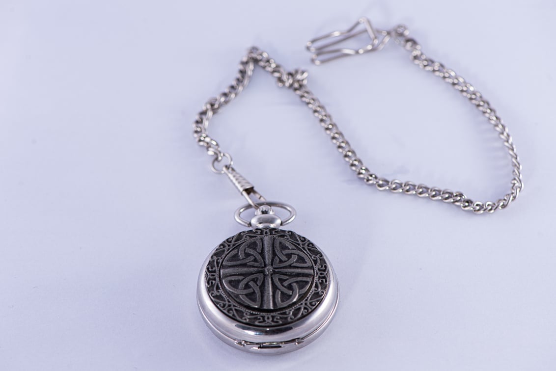 Silver Locket on the Table